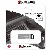 Kingston USB Drive 32GB Data Traveler USB 3.2 Kyson Flash Drive Memory Stick PC