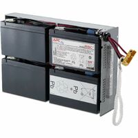 APC by Schneider Electric Battery Unit - 12 V DC - Lead Acid - Hot Swappable - 3 Year Minimum Battery Life - 5 Year Maximum Battery Life