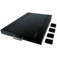 Schneider Electric AR8123BLK 1U Rack-mountable Rack Shelf - Black