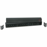 APC by Schneider Electric NetShelter PDU - Basic - IEC 60320 C20 - 10 x IEC 60320 C13, 2 x IEC 60320 C19 - 120 V, 208 V, 230 V Input - 120 V AC - kW