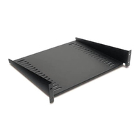 APC by Schneider Electric 2U Rack Shelf - Black - 22.68 kg Static/Stationary Weight Capacity