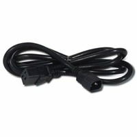 APC by Schneider Electric AP9878 Power Extension Cord - 1.98 m - IEC 60320 C14 - 230 V AC - Black - 1 Each