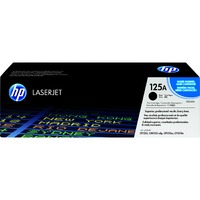 HP 125A Original Standard Yield Laser Toner Cartridge - Black - 1 Pack - 2200 Pages