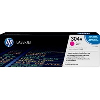 HP 304A Original Laser Toner Cartridge - Magenta - 1 Pack - 2800 Pages