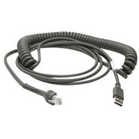 Zebra CBA-U12-C09ZAR 2.74 m USB Data Transfer Cable - 1 - First End: 1 x 4-pin USB Type A