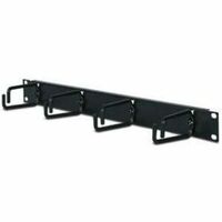 APC by Schneider Electric Cable Organizer - Black - Cable Manager - 1U Height