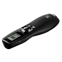 Logitech R800 Presentation Pointer - Radio Frequency - USB - Laser - Black - 30 m