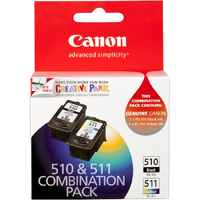 Canon CL-511 Original Inkjet Ink Cartridge - Black, Colour - 2 / Pack - Inkjet - 2 / Pack