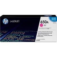 HP 650A Original Laser Toner Cartridge - Magenta - 1 Each - 15000 Pages