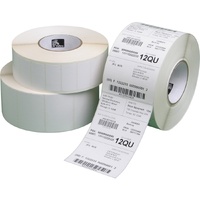 Zebra Z-Perform Multipurpose Label - 76.20 mm Width x 50.80 mm Length - Permanent Adhesive - Direct Thermal - White - Paper, Acrylic - 1240 / Roll -