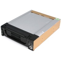 StarTech.com DRW150SATBK Drive Bay Adapter for 5.25" - Serial ATA/600 Host Interface Internal - Black - 1 x HDD Supported - 1 x Total Bay - 1 x 3.5"