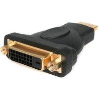 StarTech.com HDMIÂ&reg; to DVI-D Video Cable Adapter - M/F - 1 x 19-pin HDMI Digital Audio/Video Male - 1 x 25-pin DVI-D (Dual-Link) Digital Video -