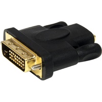 StarTech.com HDMI&reg; to DVI-D Video Cable Adapter - F/M - 1 x HDMI Digital Audio/Video Female - 1 x DVI-D Digital Video Male - Gold Connector -