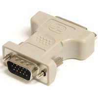 StarTech.com DVI to VGA Cable adapter - DVI-I (F) - HD-15 (M) - 1 x 29-pin DVI-I Video Female - 1 x 15-pin HD-15 VGA Male - Beige