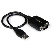 StarTech.com USB to Serial Adapter - Prolific PL-2303 - COM Port Retention - USB to RS232 Adapter Cable - USB Serial - 1 x DB-9 RS-232 Serial - Male
