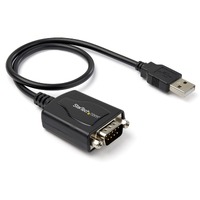 StarTech.com USB to Serial Adapter - 1 Port - COM Port Retention - Texas Instruments TIUSB3410 - USB to RS232 Adapter Cable - 1 x USB 2.0 Type A - -