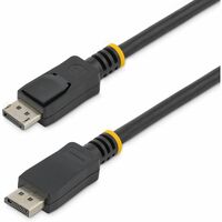StarTech.com 10ft (3m) DisplayPort 1.2 Cable, 4K x 2K UHD VESA Certified DisplayPort Cable, DP Cable/Cord for Monitor, w/ Latches - 10ft/3m VESA v1.2