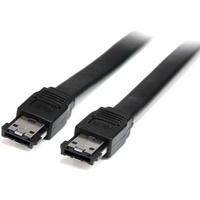 StarTech.com Shielded External eSATA Cable - Serial ATA external cable - Serial ATA 150 - 7 pin external Serial ATA (M) - 7 pin external Serial ATA -