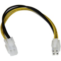 StarTech.com Power Extension Cord - 20.32 cm - Extend the reach of your ATX12V power supply CPU power connector by 8in