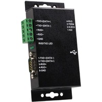 StarTech.com ICUSB422IS Serial Adapter - 1 Pack - TAA Compliant - USB 2.0 Type B - PC, Linux, Mac - 1 x Number of Serial Ports External