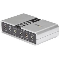 StarTech.com External Sound Box - 7.1 Sound Channels - External - 48 kHz Maximum Playback Sampling Rate - USB - 1 x Number of Audio Line Out