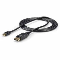 StarTech.com 6ft Mini DisplayPort to DisplayPort 1.2 Cable, 4K x 2K mDP to DisplayPort Adapter Cable, Mini DP to DP Cable for Monitor - 6ft Mini-DP -