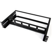StarTech.com Rackmount DIN Rail Kit with Top Hat/Mini/G Rails - Easily mount any DIN Rail equipment in a standard 19" rack - rack Din rail - din rail
