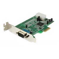 StarTech.com 1-port PCI Express RS232 Serial Adapter Card - PCIe Serial DB9 Controller Card 16550 UART - Low Profile - Windows/Linux - 1 port PCI - |