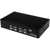 StarTech.com SV431DUSBU KVM Switchbox - TAA Compliant - 4 Computer(s) - 1 Local User(s) - 1920 x 1440 - 2 x USB - 1 x VGA - 1U - Rack-mountable,