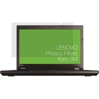 Lenovo PF14.0W Anti-glare Privacy Screen Filter - Black - For 35.6 cm (14") Widescreen LCD Notebook - 16:9