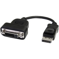 StarTech.com DisplayPort to DVI Adapter, Active DisplayPort to DVI-D Adapter Converter 1080p, DP 1.2 to DVI Adapter, Latching DP Connector - 1 x - -