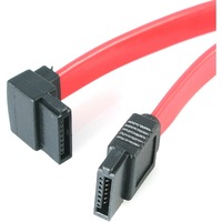 StarTech.com 12in SATA to Left Angle SATA Serial ATA Cable - First End: 1 x 7-pin SATA 3.0 - Female - Second End: 1 x 7-pin SATA 3.0 - Female - 6 -