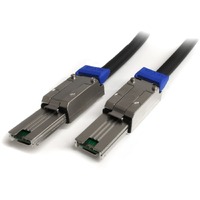 StarTech.com 1m External Mini SAS Cable - Serial Attached SCSI SFF-8088 to SFF-8088 - First End: 1 x 26-pin SFF-8088 Mini-SAS - Second End: 1 x - 6 -