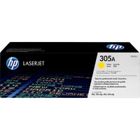 HP 305A Original Standard Yield Laser Toner Cartridge - Yellow - 1 / Pack - 2600 Pages