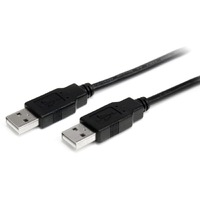 StarTech.com 1m USB 2.0 A to A Cable - M/M - First End: 1 x 4-pin USB 2.0 Type A - Male - Second End: 1 x 4-pin USB 2.0 Type A - Male - 480 Mbit/s -