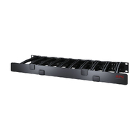 APC by Schneider Electric AR8612 Cable Organizer - Black - TAA Compliant - Cable Manager - 1U Height