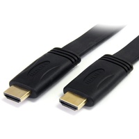 StarTech.com 5m Flat High Speed HDMI Cable with Ethernet - Ultra HD 4k x 2k HDMI Cable - HDMI to HDMI M/M - Flat HDMI Cable - Fi