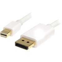 StarTech.com 1m (3ft) Mini DisplayPort to DisplayPort 1.2 Cable, 4K x 2K mDP to DisplayPort Adapter Cable, Mini DP to DP Cable for Monitor - 1m/3.3ft