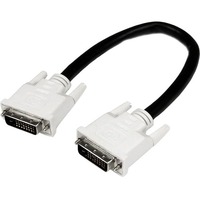 StarTech.com 1m DVI-D Dual Link Cable - Male to Male DVI-D Digital Video Monitor Cable - 25 pin DVI-D Cable M/M Black 1 Meter - 2560x1600 - Provides
