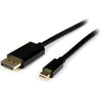 StarTech.com 4m (13ft) Mini DisplayPort to DisplayPort 1.2 Cable, 4K x 2K mDP to DisplayPort Adapter Cable, Mini DP to DP Cable - 4m/13.1ft Mini-DP -