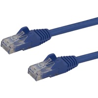 StarTech.com 10m CAT6 Ethernet Cable - Blue Snagless Gigabit - 100W PoE UTP 650MHz Category 6 Patch Cord UL Certified Wiring/TIA - First End: 1 x - -