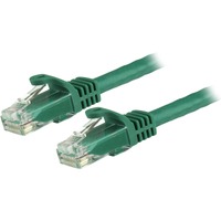 StarTech.com 15m CAT6 Ethernet Cable - Green Snagless Gigabit - 100W PoE UTP 650MHz Category 6 Patch Cord UL Certified Wiring/TIA - 15m Green CAT6 &