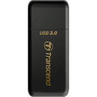 Transcend RDF5 Flash Reader - USB 3.0 - External - SDXC, SDHC, microSDXC, microSDHC, microSD, SD, TransFlash