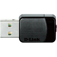 D-Link DWA-171 IEEE 802.11ac Wi-Fi Adapter for Desktop Computer/Notebook - USB - 433 Mbit/s - 2.40 GHz ISM - 5 GHz UNII - External