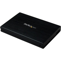 StarTech.com 2.5" Hard Drive Enclosure - Supports UASP - SATA 6Gbps - USB 3.0 External Hard Drive Enclosure - SSD/HDD Enclosure - Turn a 2.5" SATA or