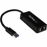StarTech.com Gigabit Ethernet Adapter for PC - 10/100/1000Base-T - Desktop - USB - 1 Port(s) - 1 - Twisted Pair