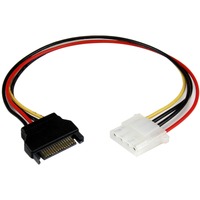 StarTech.com 12in SATA to LP4 Power Cable Adapter - F/M - For Hard Drive - SATA / Molex - 18 Gauge - 1 Pcs