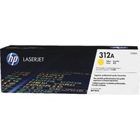 HP 312A Original Laser Toner Cartridge - Yellow Pack - 2700 Pages