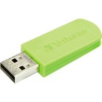 Verbatim Store 'n' Go Mini 64 GB USB 2.0 Flash Drive - Eucalyptus Green - 1 / Pack