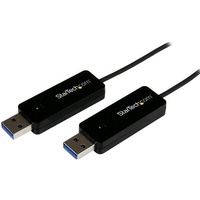StarTech.com KM Switch Cable - USB 3.0 - Keyboard Mouse Switch with File Transfer for Windows Computers - Cable for KVM Switch, Keyboard/Mouse - End: